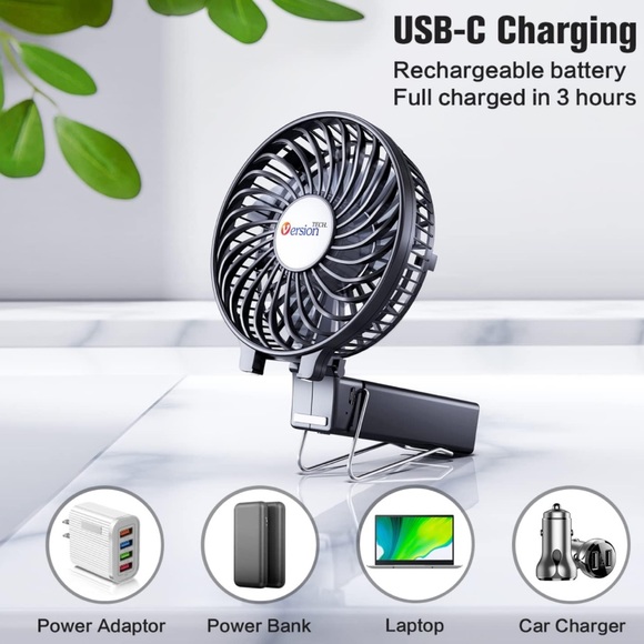 🌟Host Pick🌟Mini Portable Rechargeable Fan - Picture 2 of 6
